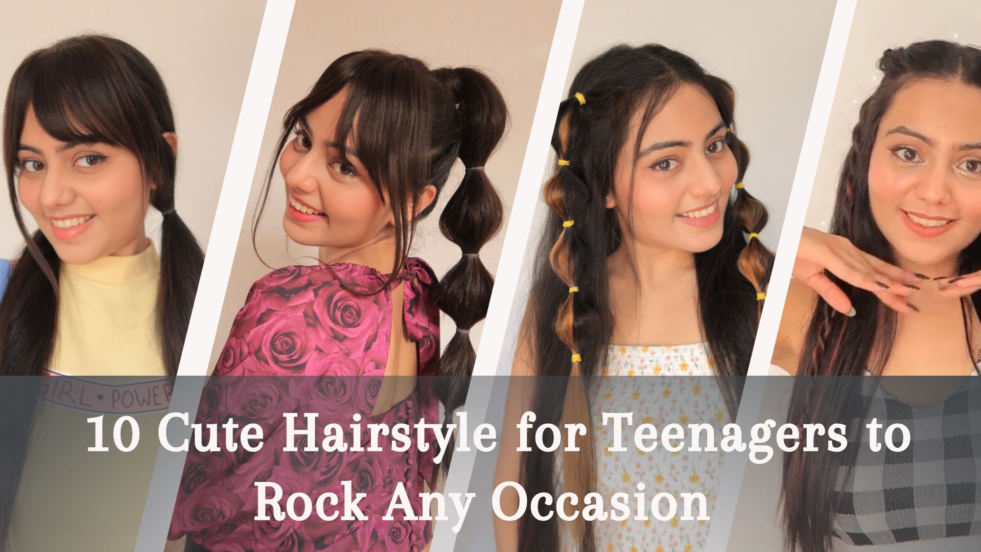 step by step hairstyles for teenage girls