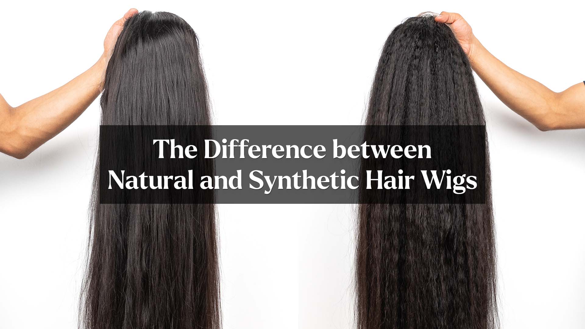 The Difference between Natural and Synthetic Hair Wigs