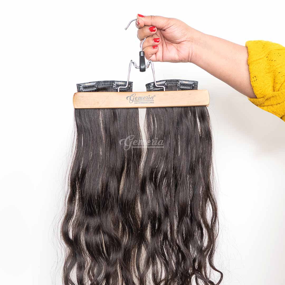 Human hair extensions outlet volumizer