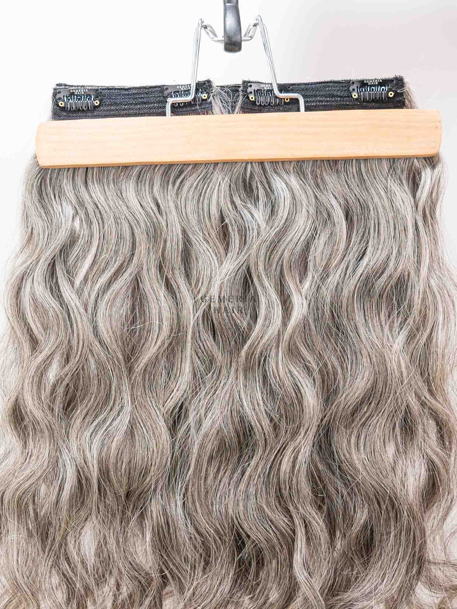 Grey Hair | Classic | 3 piece Set Clip-In Hair Volumizer