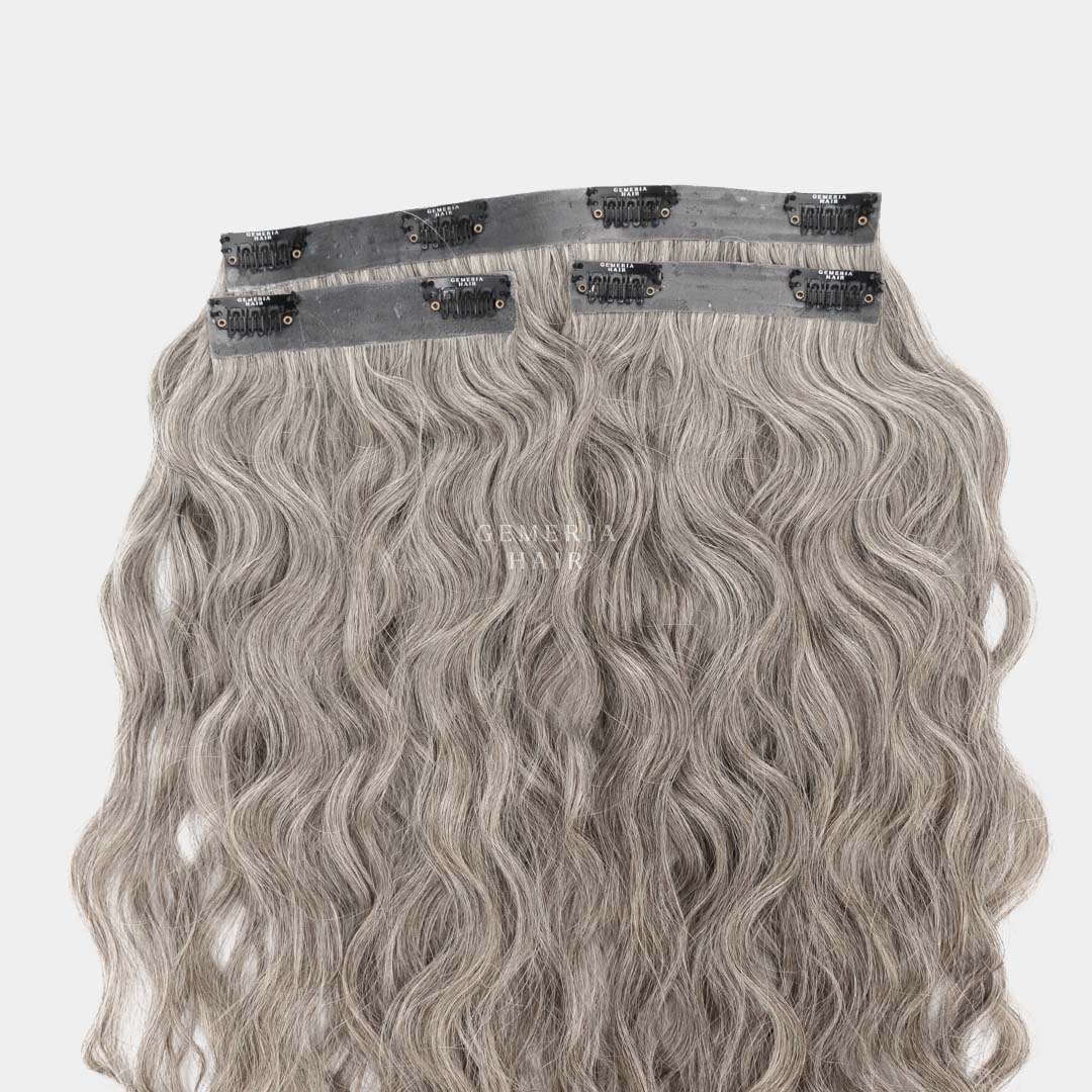 Grey Hair | Seamless | 3 piece Set Clip-In Hair Volumizer