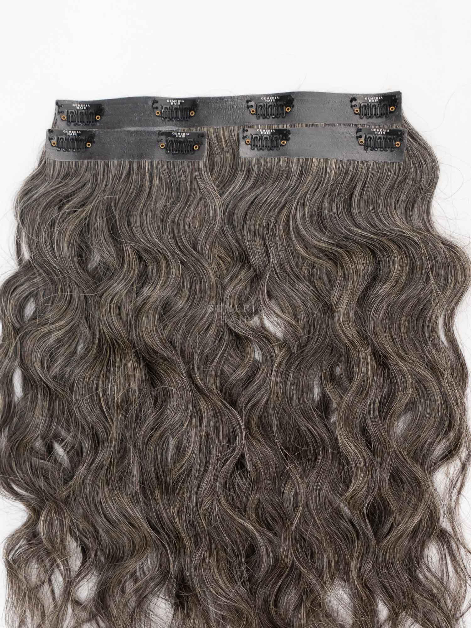 Grey Hair | Seamless | 3 piece Set Clip-In Hair Volumizer