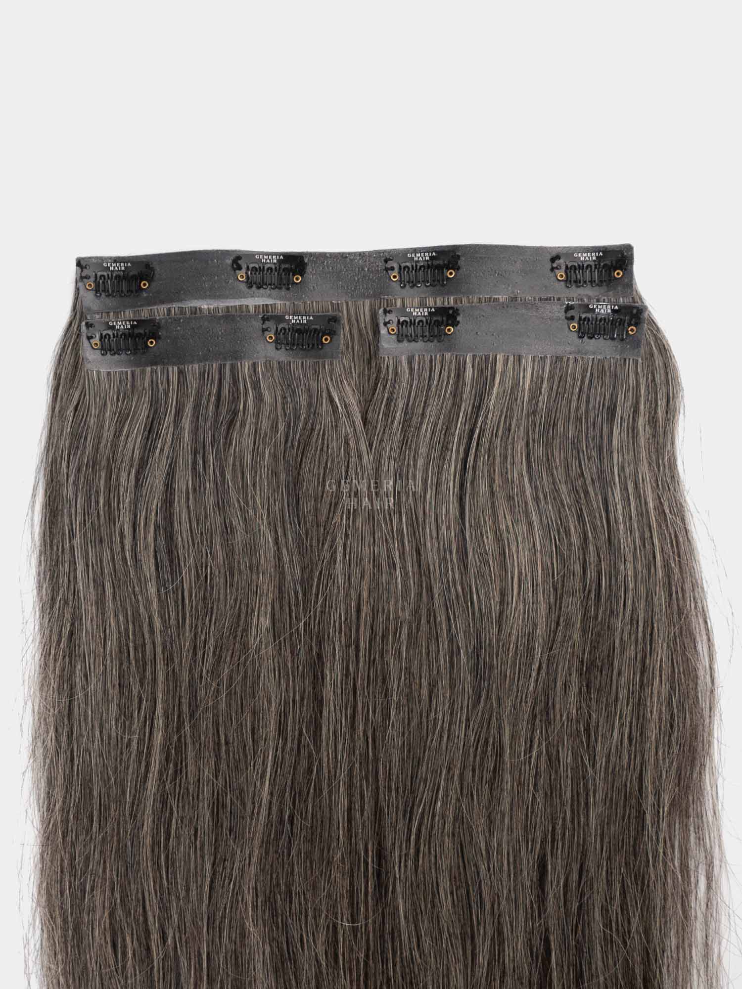 Grey Hair | Seamless | 3 piece Set Clip-In Hair Volumizer