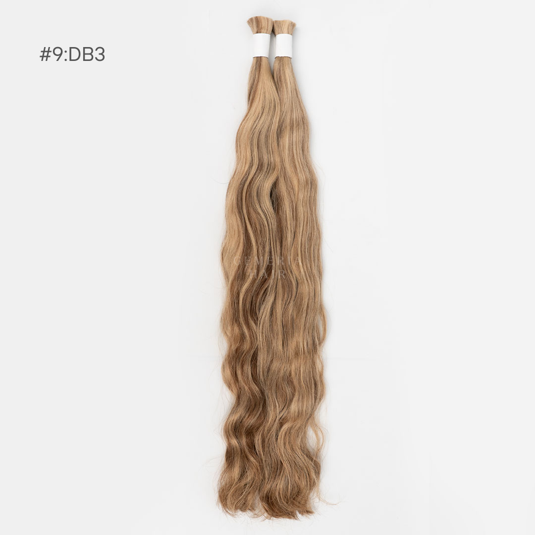 24"/ 61 cm - Bulk Hair | Double Drawn