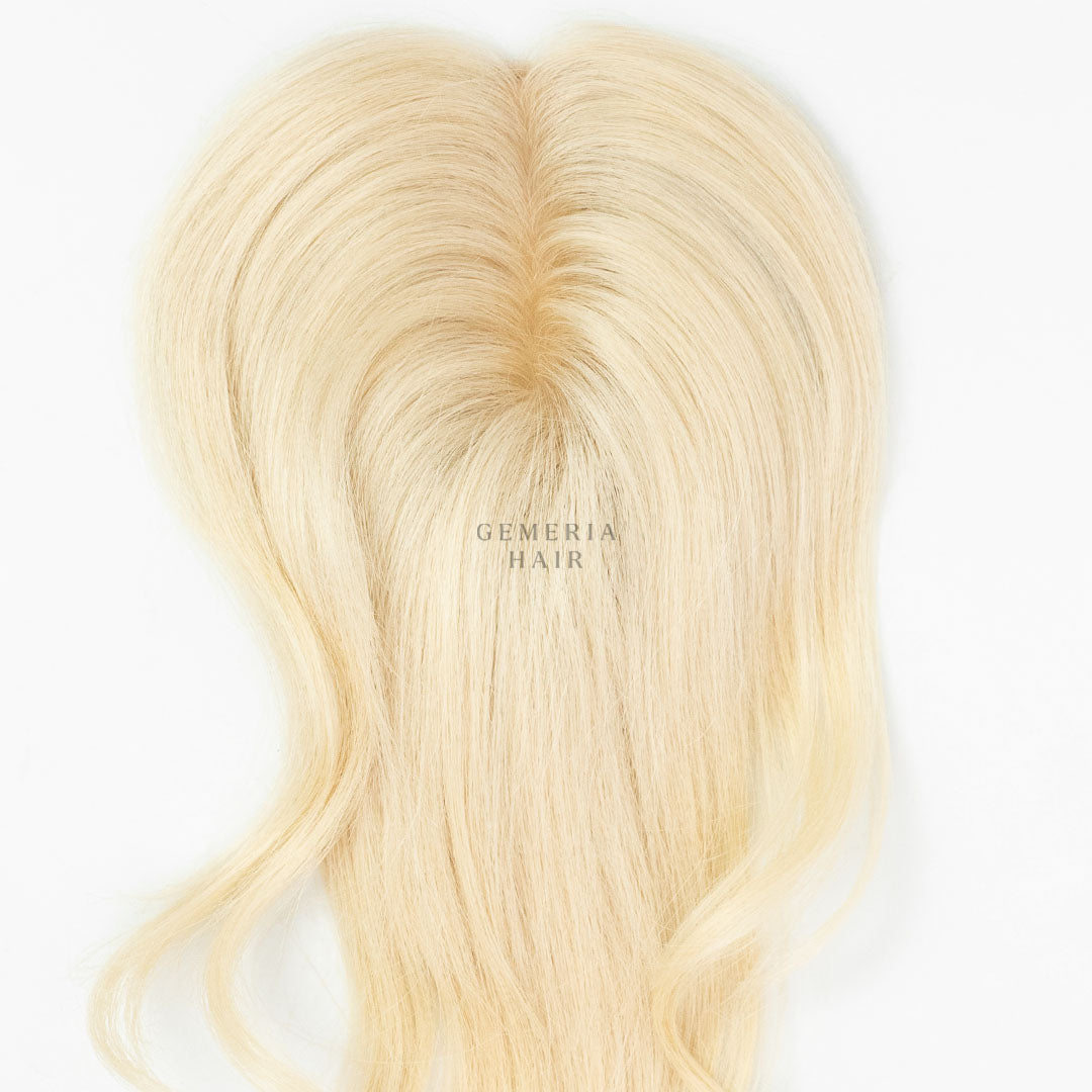 1.5x5 | Full Silk Blonde Hair Topper