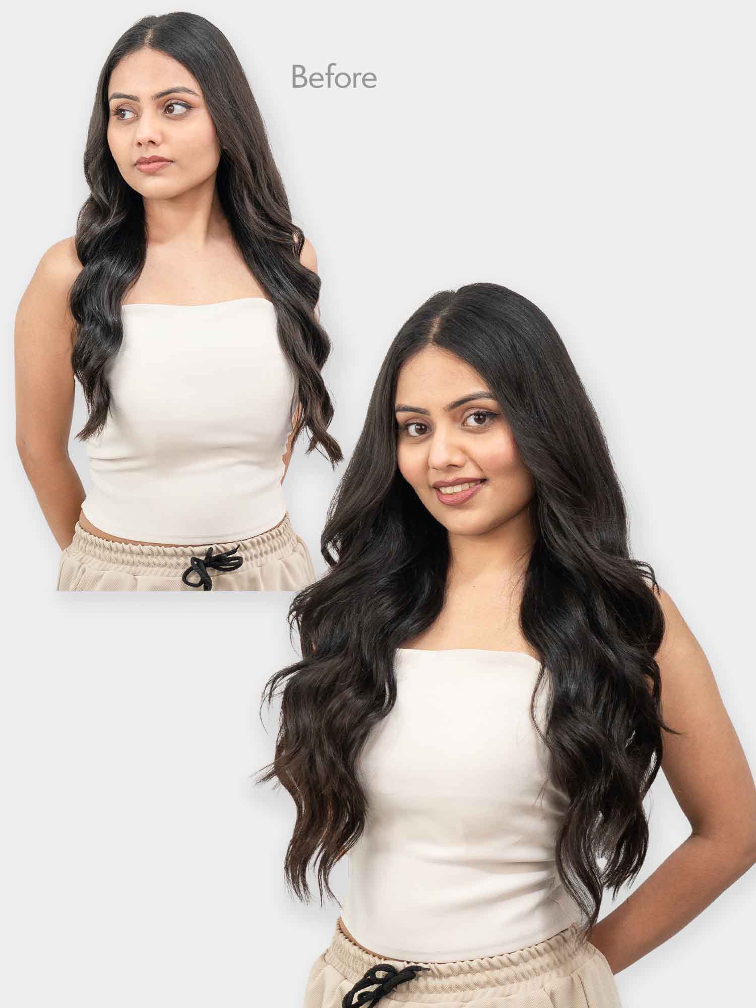 Classic | 7 Set Clip-In Extensions | Wavy