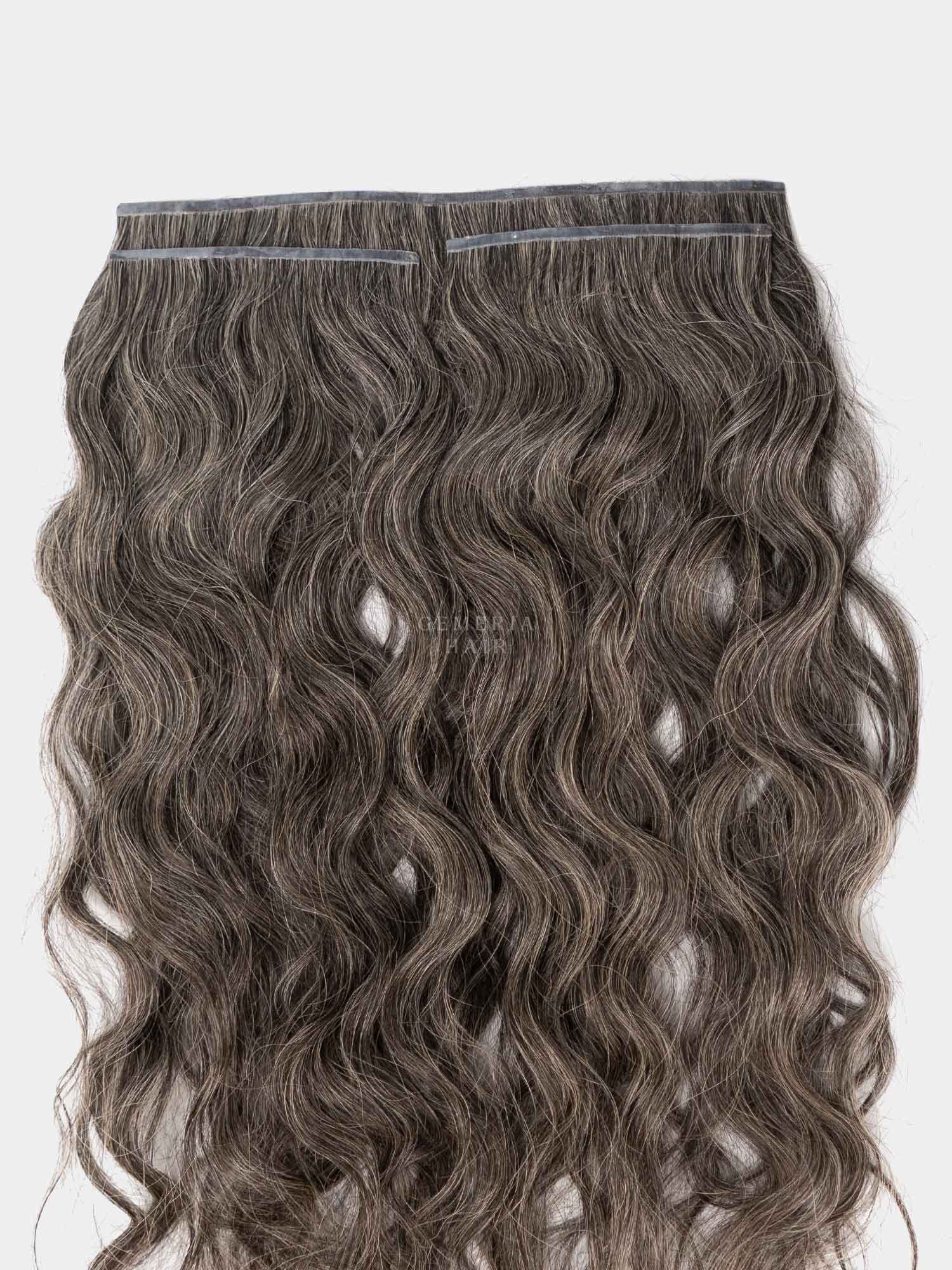 Grey Hair | Seamless | 3 piece Set Clip-In Hair Volumizer