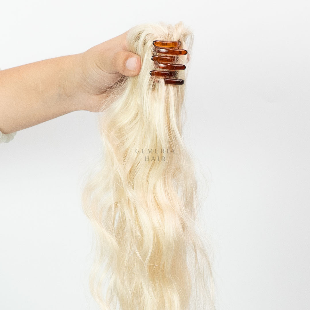 Blonde | Small Claw Clip-on Ponytail