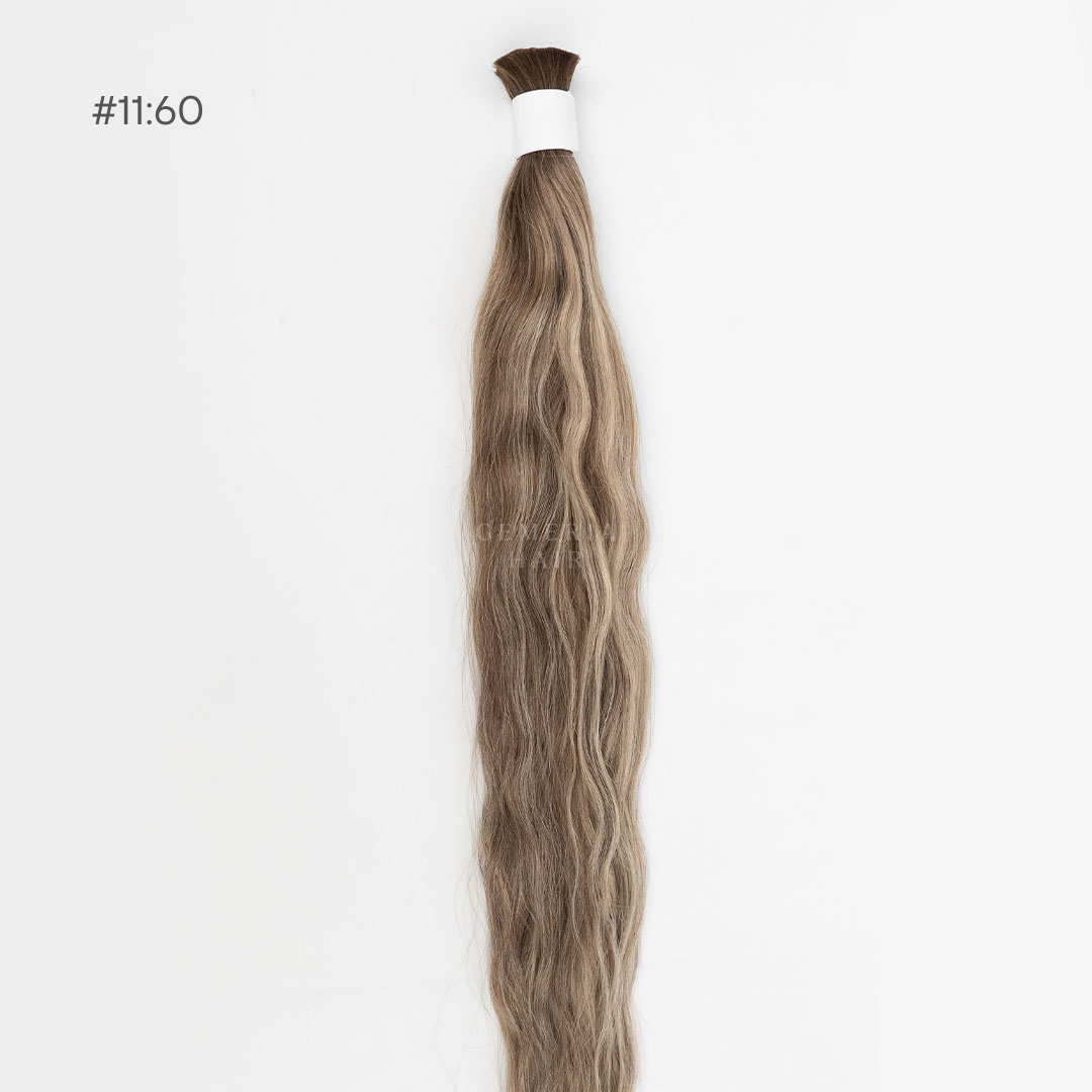 24"/ 61 cm - Bulk Hair | Double Drawn