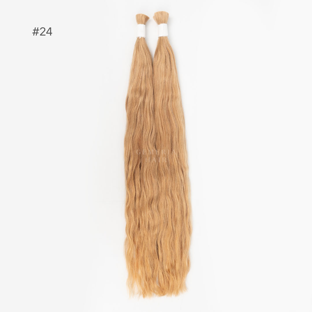 24"/ 61 cm - Bulk Hair | Double Drawn