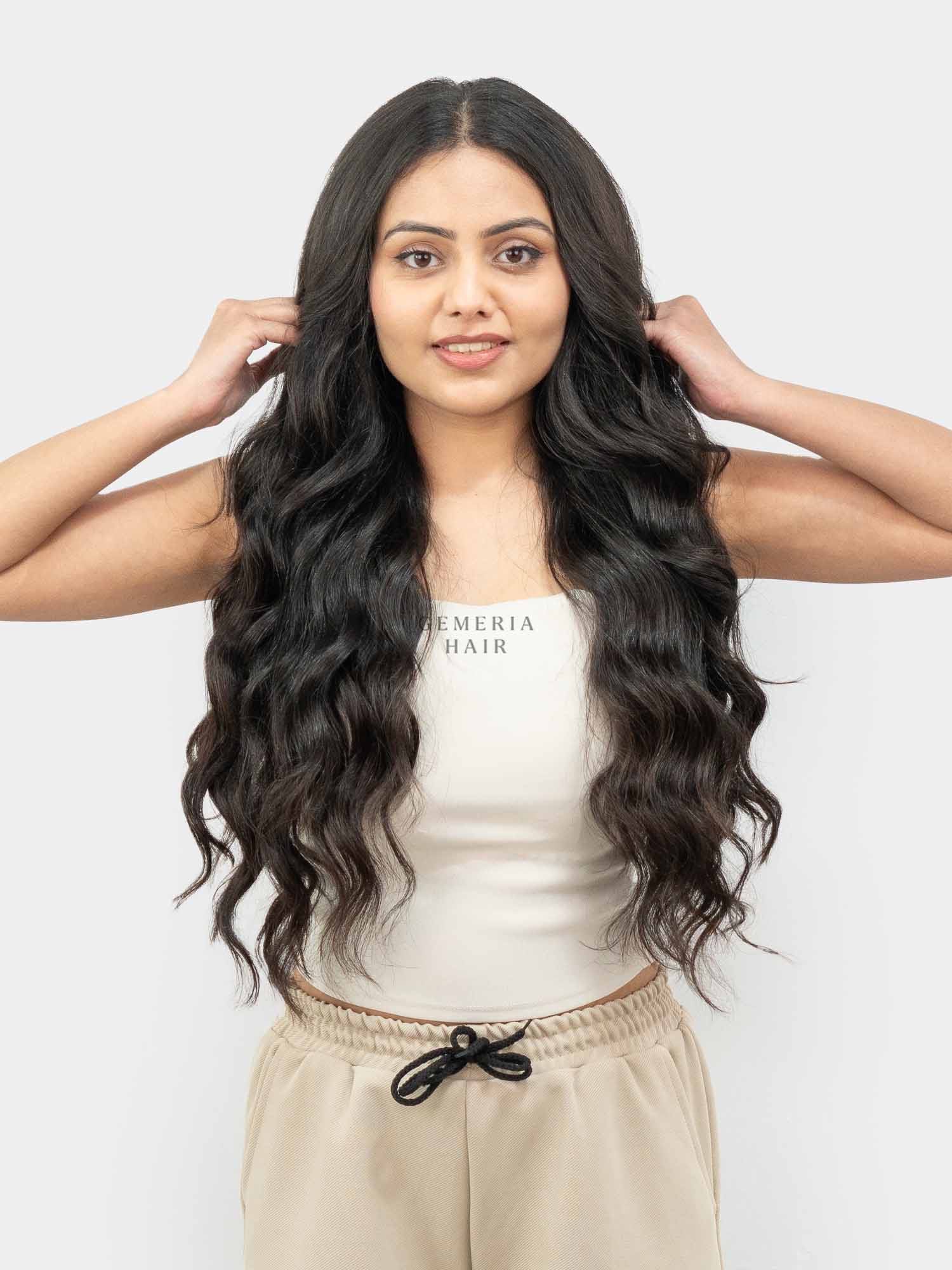 Seamless | 7 Set Clip-In Extensions | Wavy