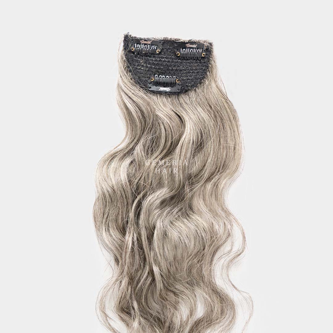 Grey Hair | Invisible Wide Cover-Up | 3" Hair Patch