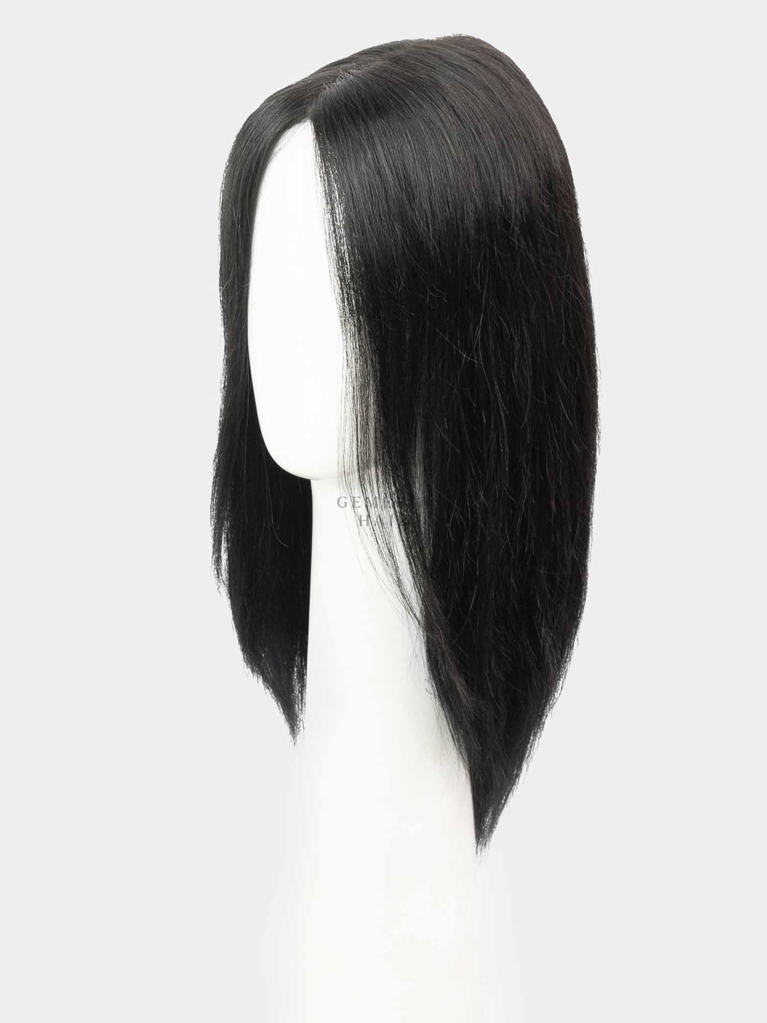 Short Full Head Wig | Silk Base Part | Natural Straight