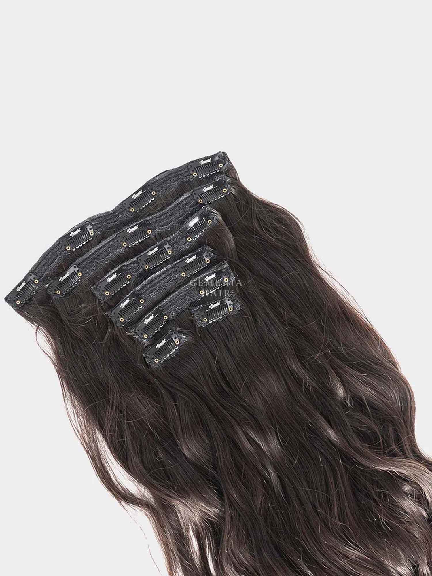 Classic | 7 Set Clip-In Extensions | Wavy