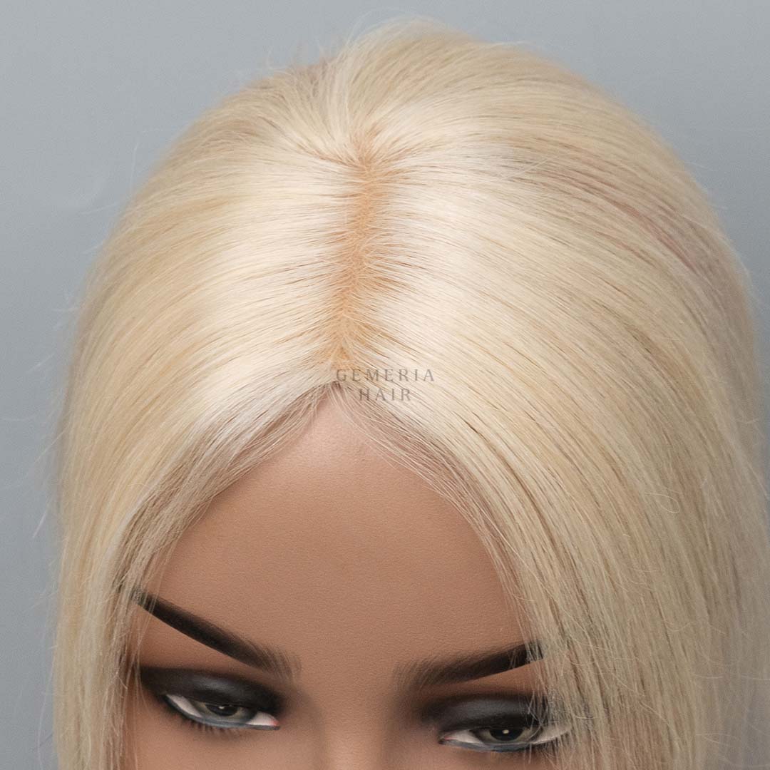 1.5x3 | Full Silk Blonde Hair Topper