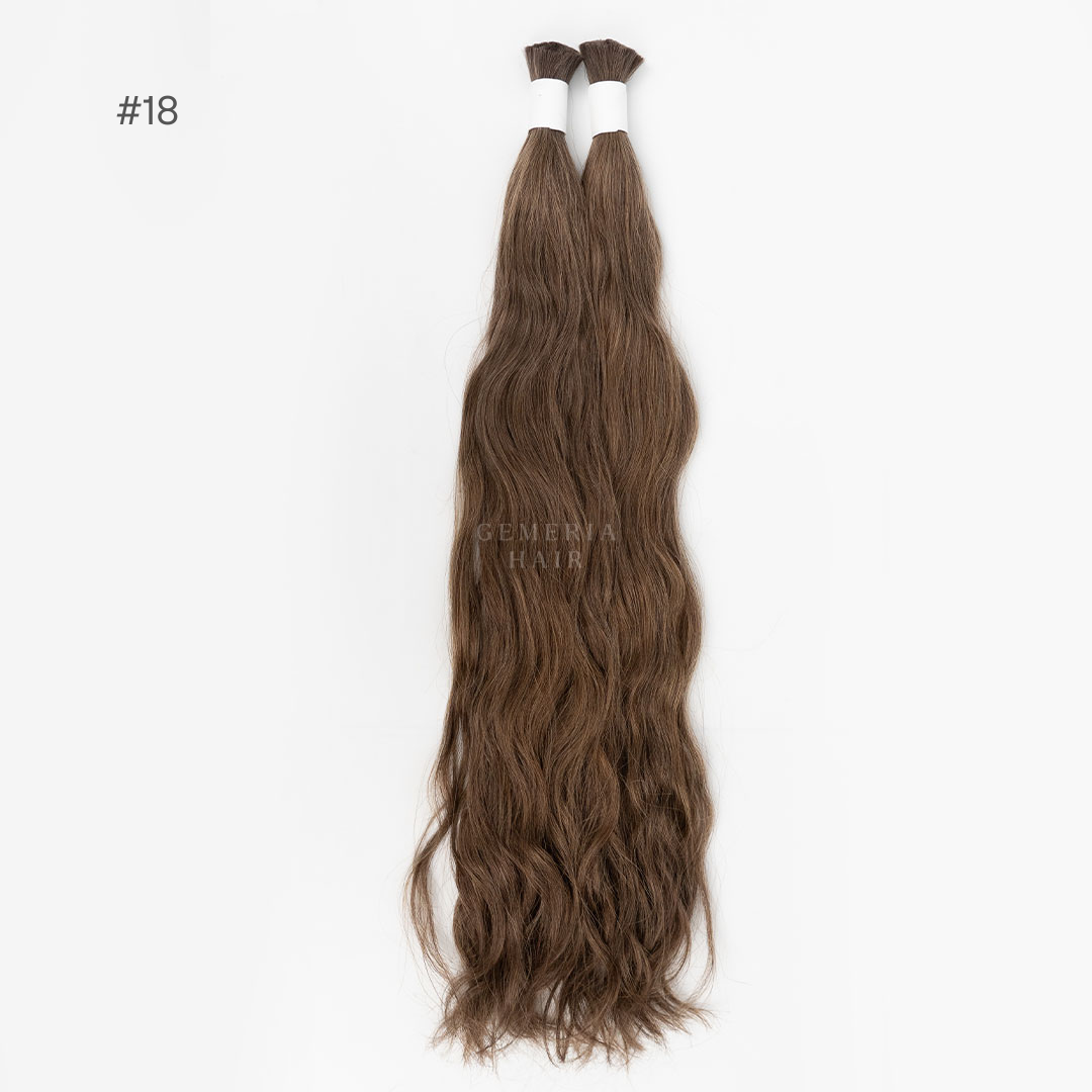 24"/ 61 cm - Bulk Hair | Double Drawn