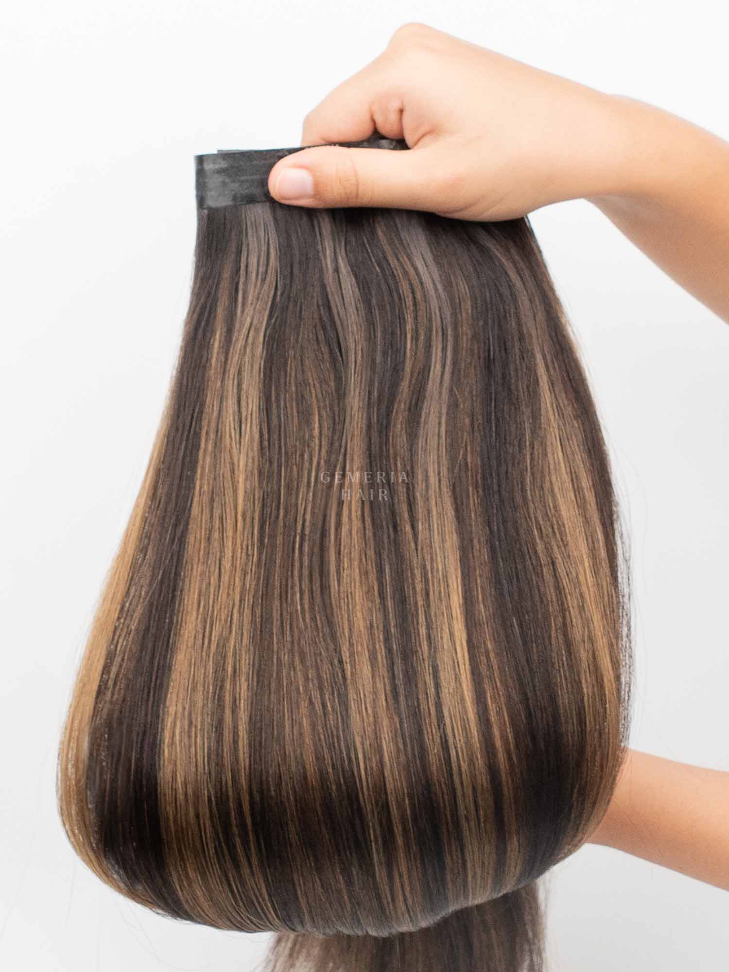 Seamless Ash Brown Balayage 3 Set Volumizer