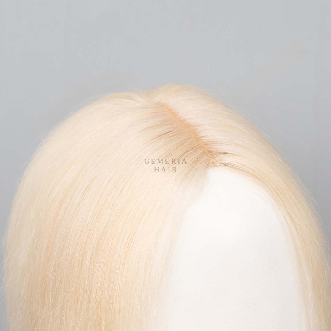 1.5x3 | Full Silk Blonde Hair Topper