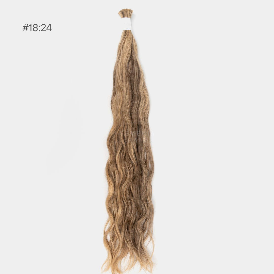 24"/ 61 cm - Bulk Hair | Double Drawn