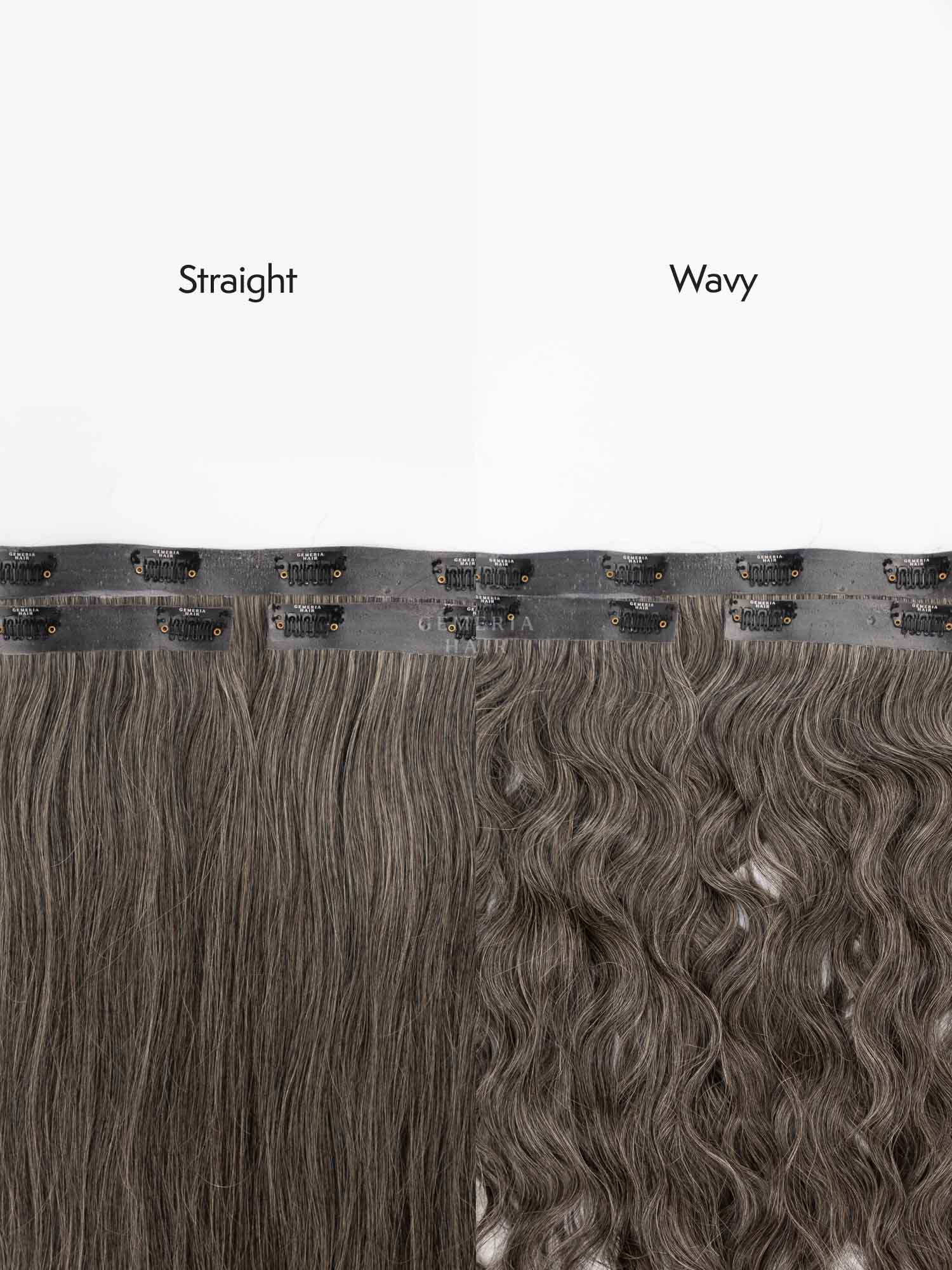 Grey Hair | Seamless | 3 piece Set Clip-In Hair Volumizer