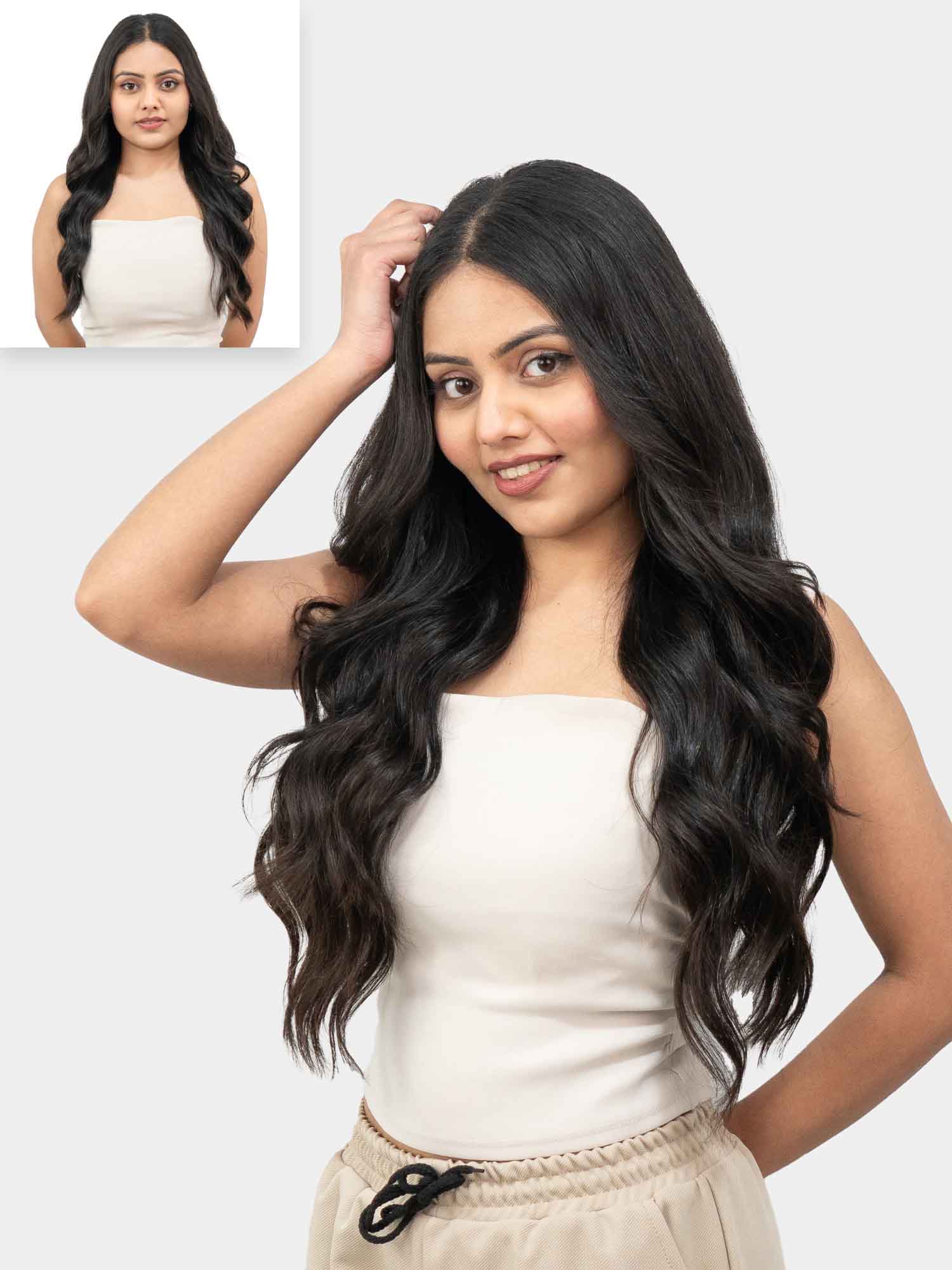 Classic | 7 Set Clip-In Extensions | Wavy