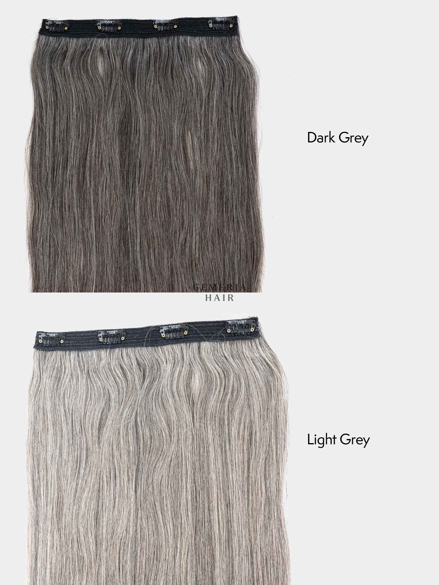 Grey Hair | Classic | 3 piece Set Clip-In Hair Volumizer