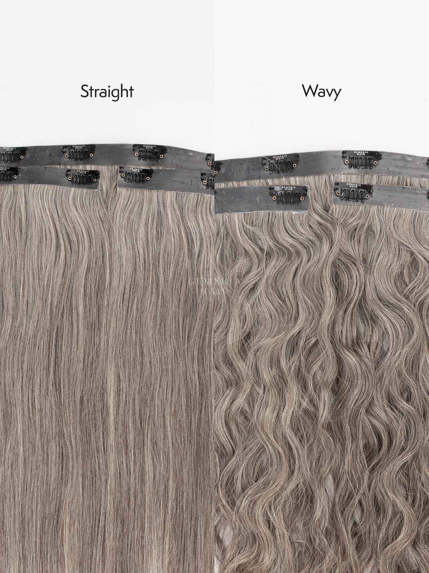 Grey Hair | Seamless | 3 piece Set Clip-In Hair Volumizer