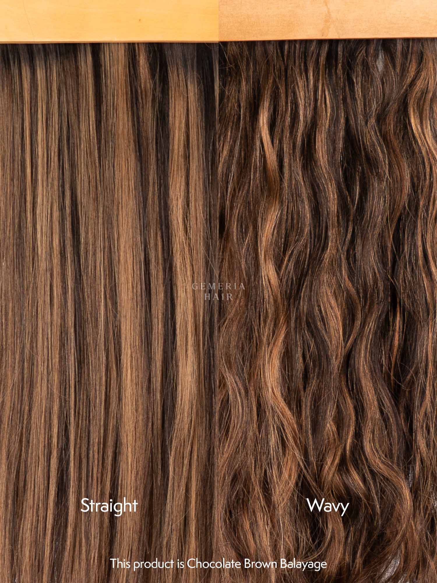 Ash Brown Balayage | Seamless | 7 Set Clip-In Extensions